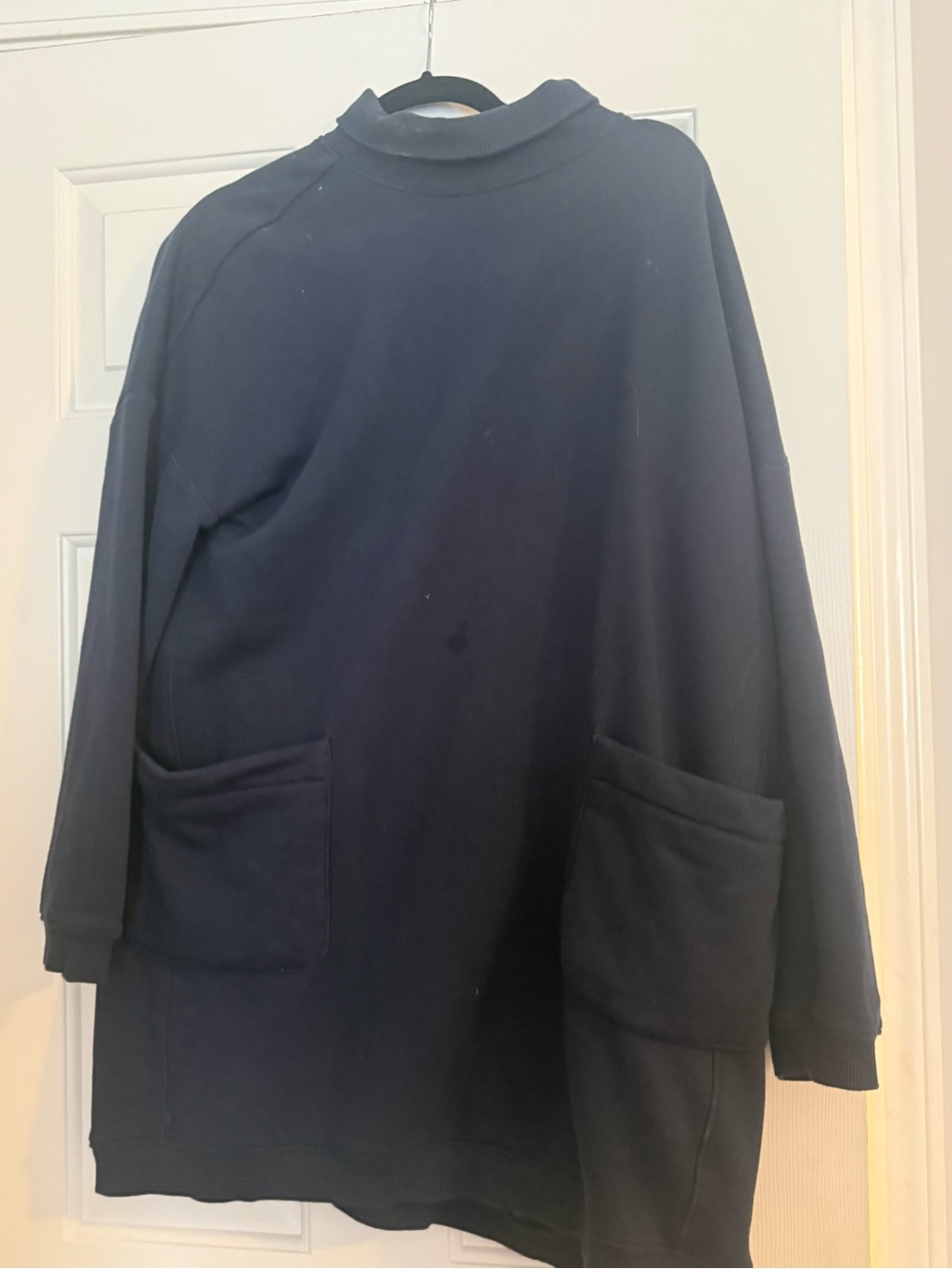 Tuckernuck Navy Long-Sleeve Pocket Dress